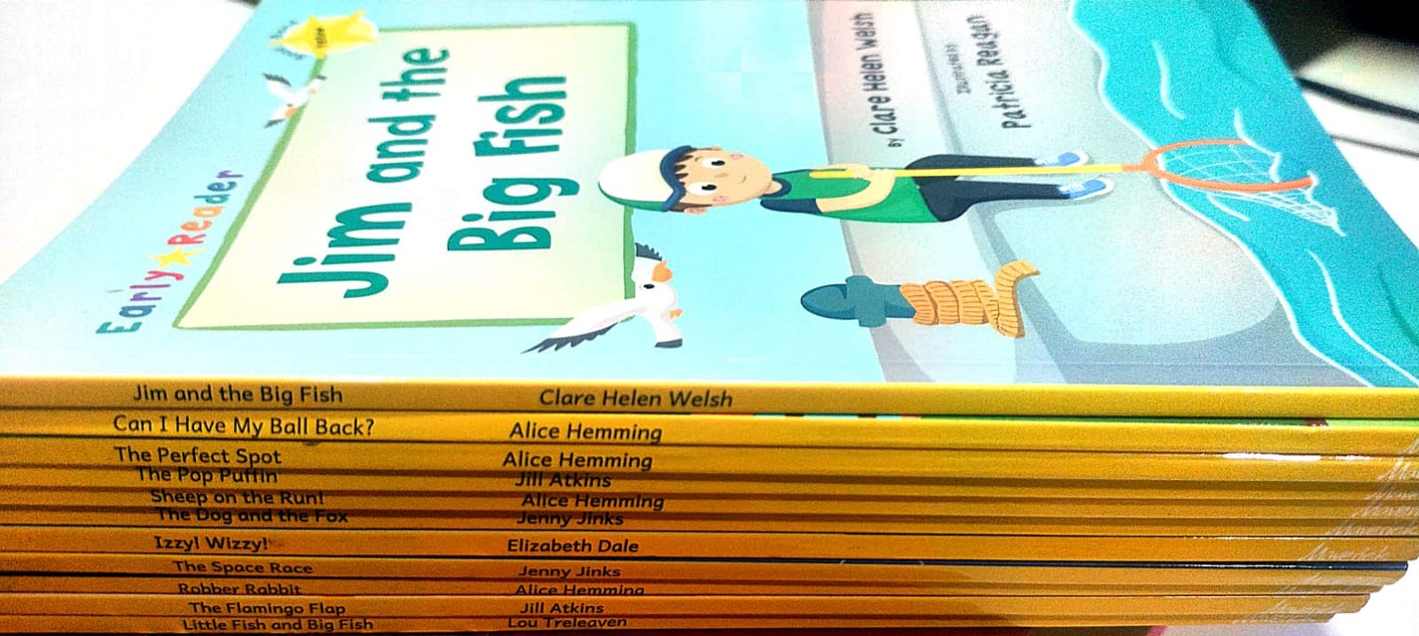 EARLY READER - BOOK BEND YELLOW (11 BOOKS)