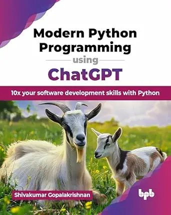 MODERN PYTHON PROGRAMMING USING CHATGPT