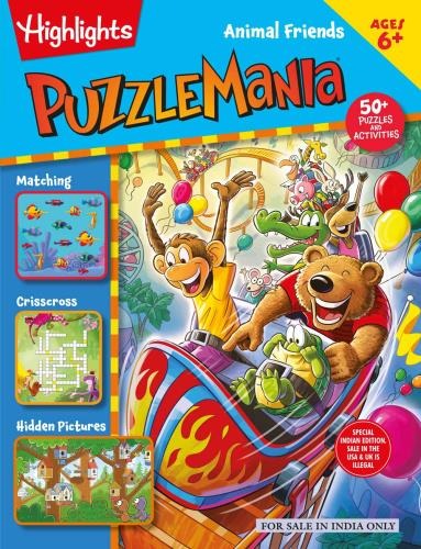 ANIMAL FRIENDS (HIGHLIGHTS PUZZLEMANIA ACTIVITY BOOKS) - ENGLISH