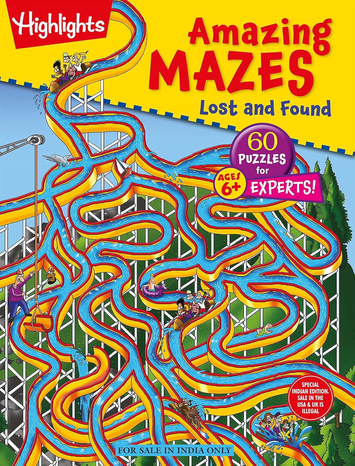 LOST AND FOUND (HIGHLIGHTS AMAZING MAZES )