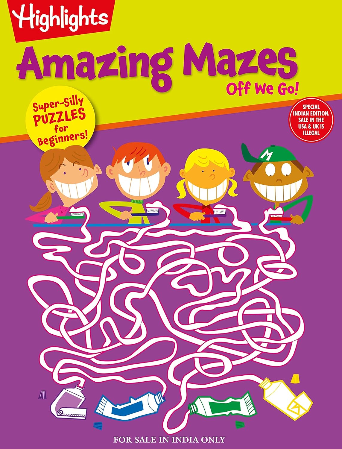 OFF WE GO! ( HIGHLIGHTS AMAZING MAZES)