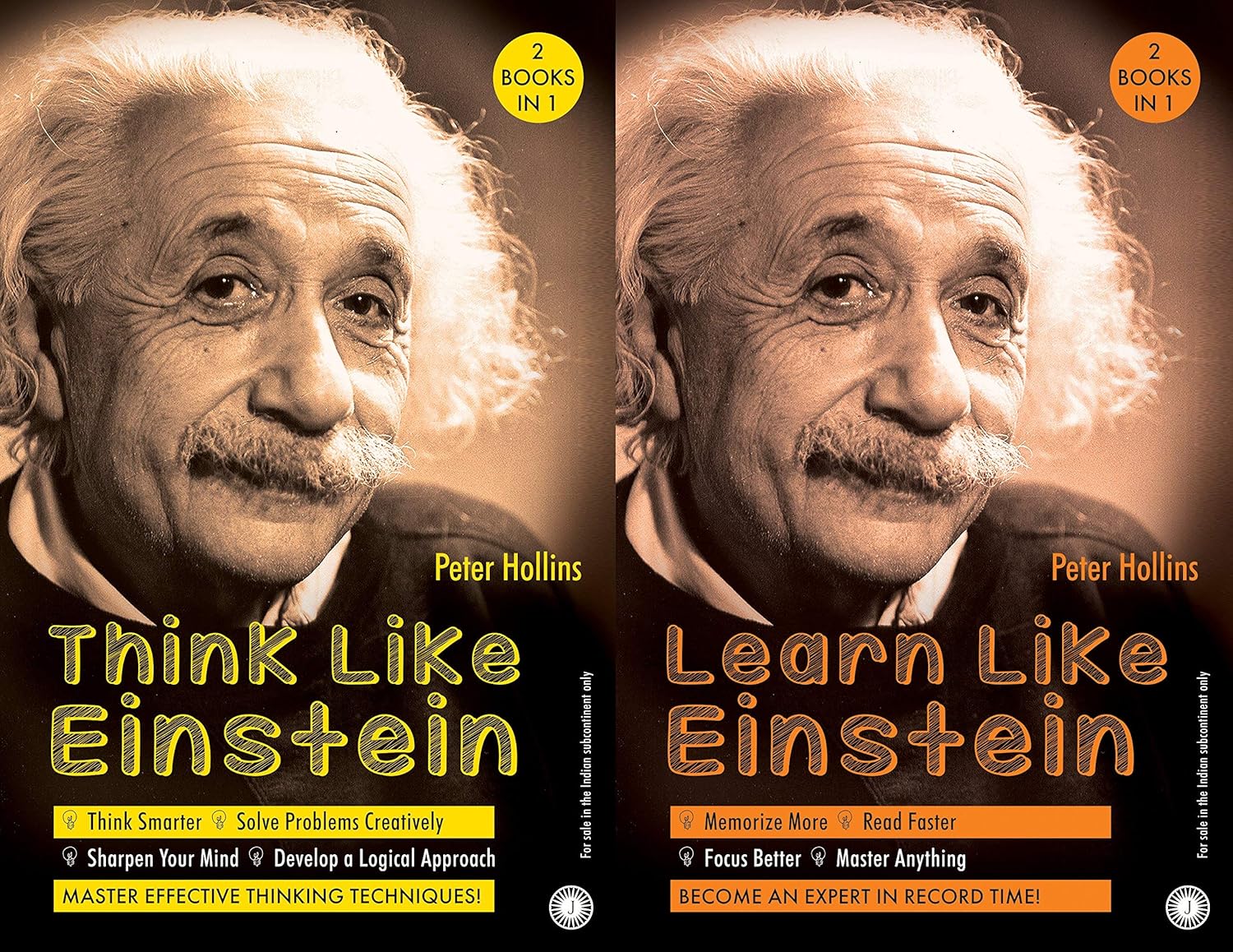 THINK LIKE EINSTEIN & LEARN LIKE EINSTEIN (2 BOOKS IN 1)