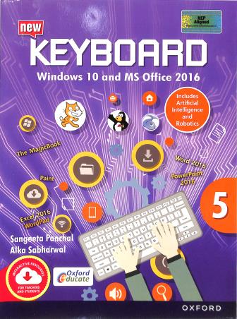 NEW KEYBOARD CLASS 5 (WINDOWS 10 AND MS OFFICE 2016) NEP