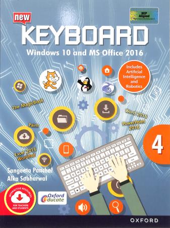 NEW KEYBOARD CLASS 4 (WINDOWS 10 AND MS OFFICE 2016) NEP