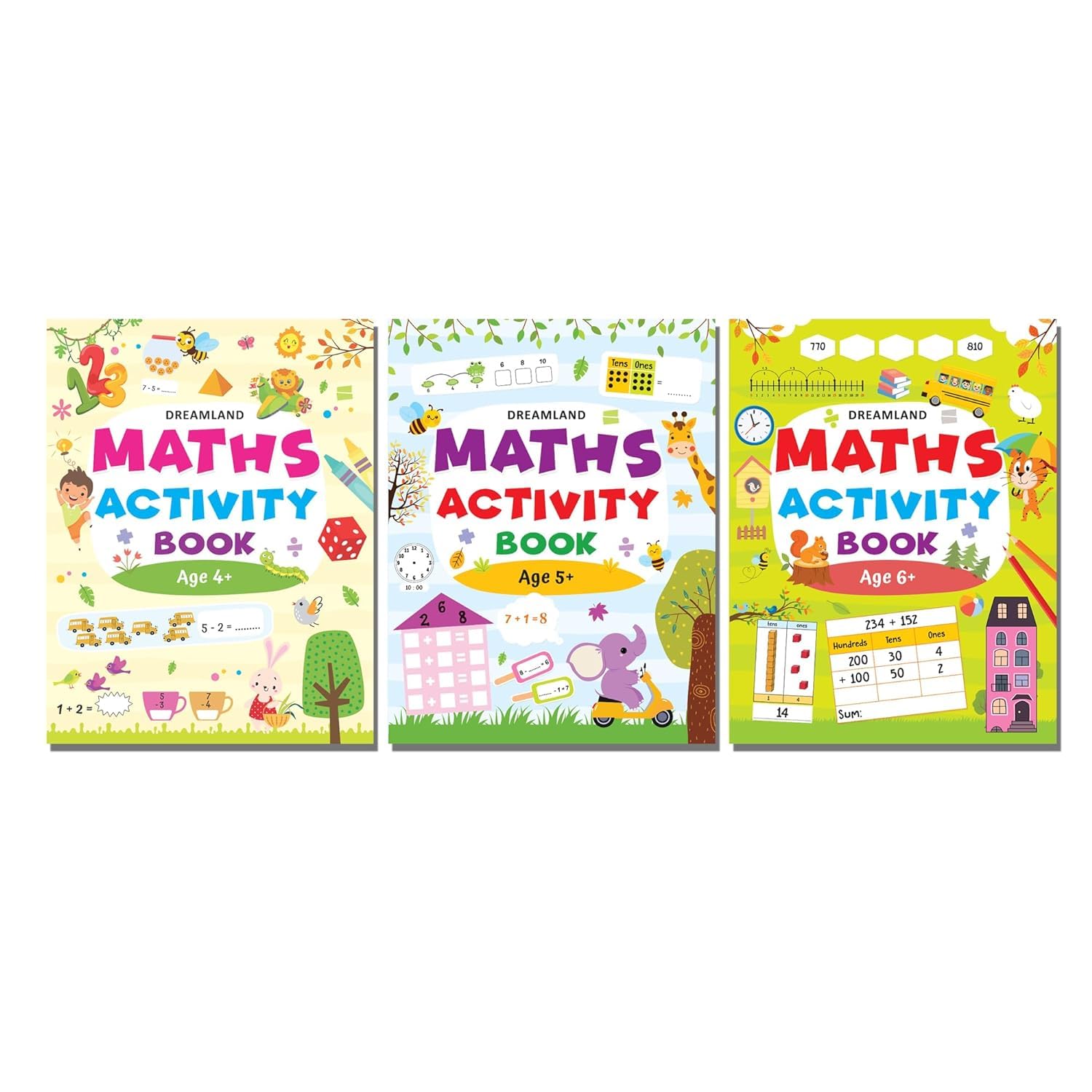 Maths Activity Books Pack- A Set of 3 Books