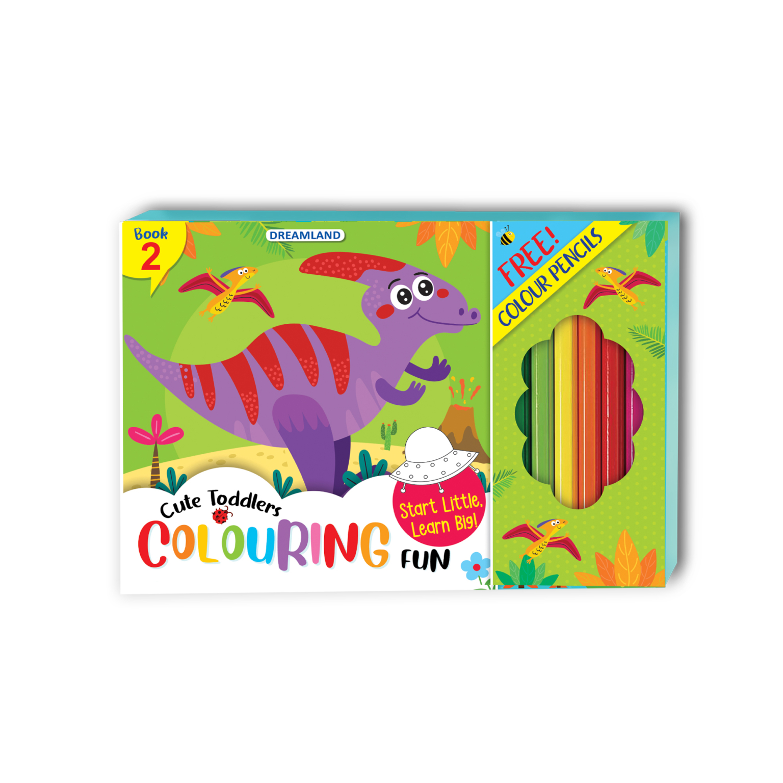 CUTE TODDLERS COLOURING FUN BOOK - 2