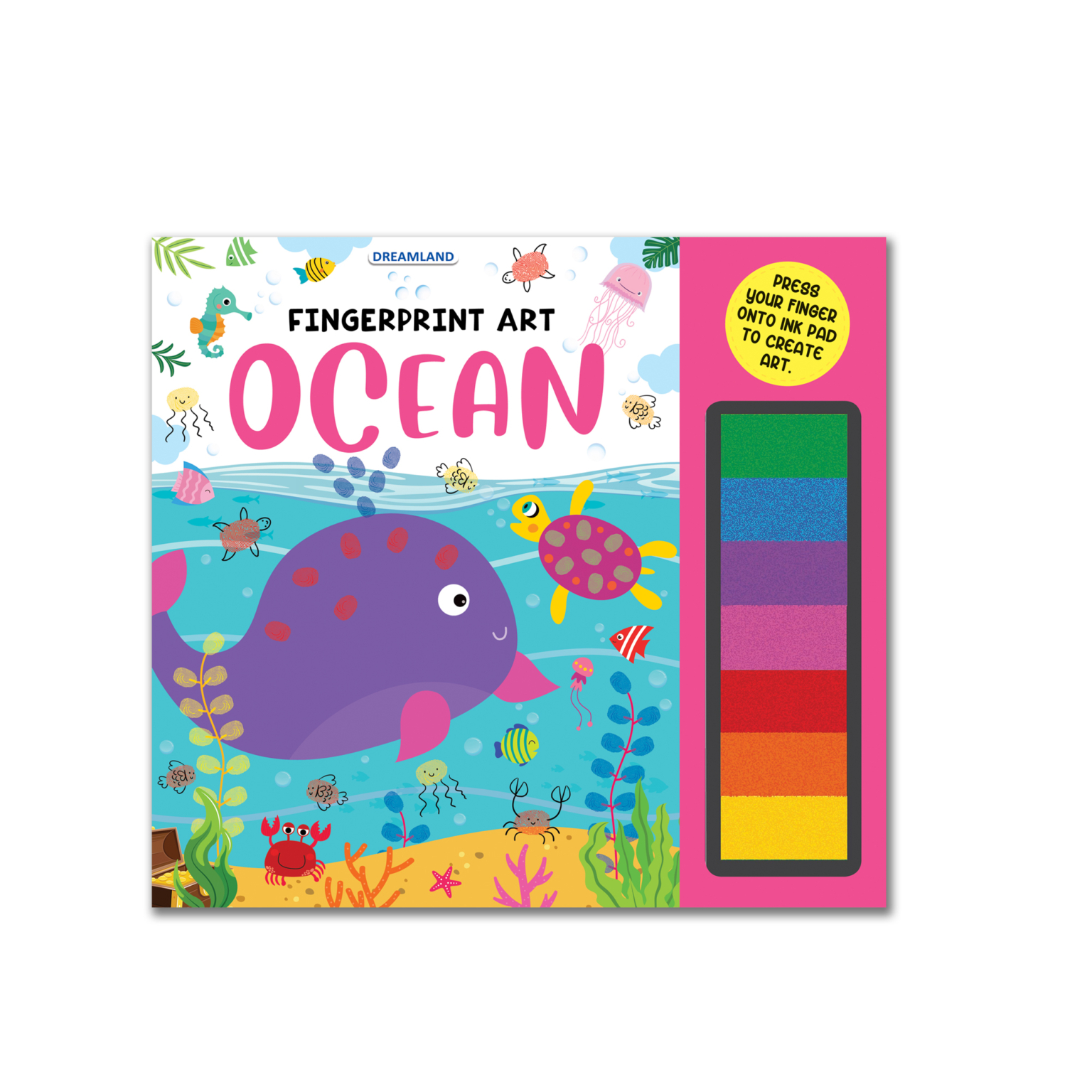 FINGERPRINT ART BOOKS - OCEAN