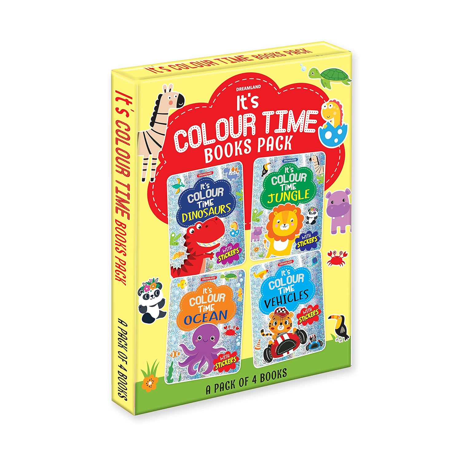 It's Colour Time Books Pack- A Pack of 4 Books 