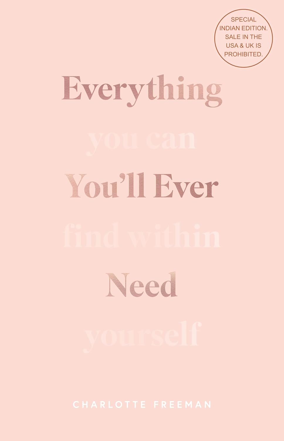 Everything You’ll Ever Need: You Can Find Within Yourself (English)