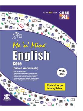 MnM - English (Core) Pullout Worksheet for Class - 11