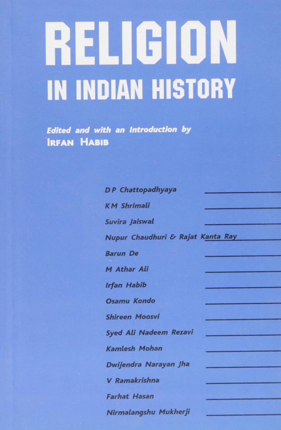 Religion In Indian History