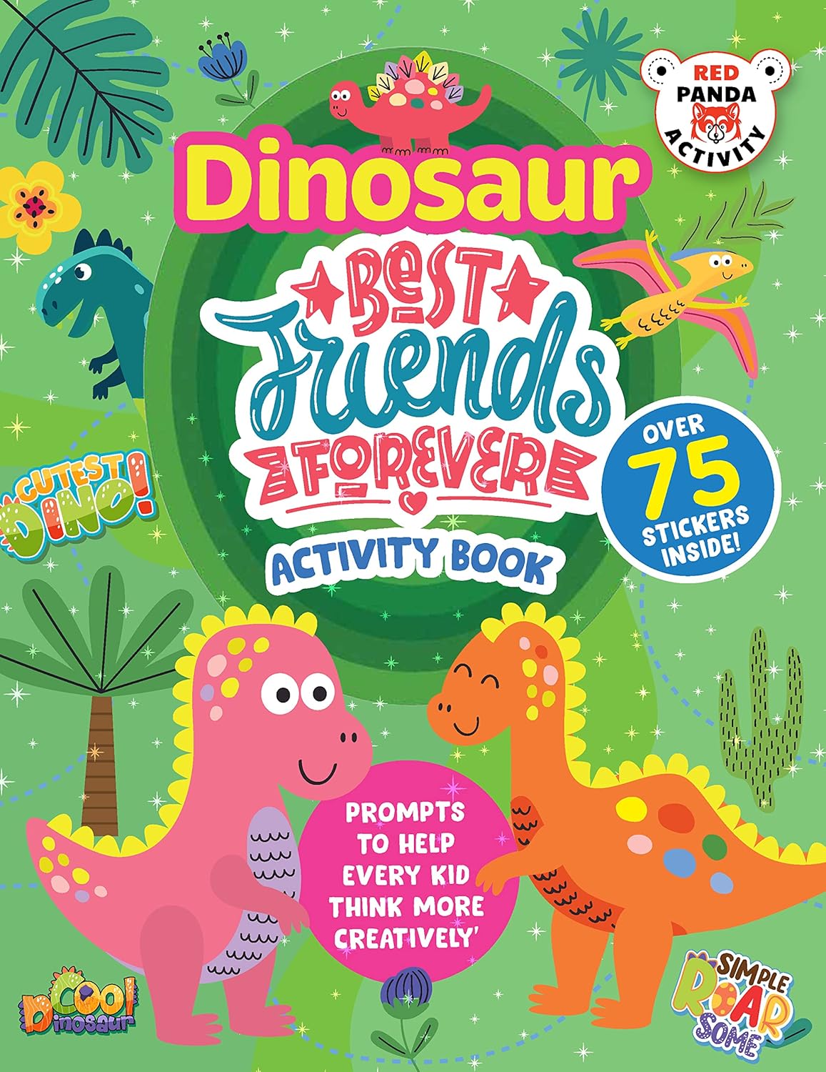 DINOSAUR BEST FRIENDS FOREVER ACTIVITY BOOK