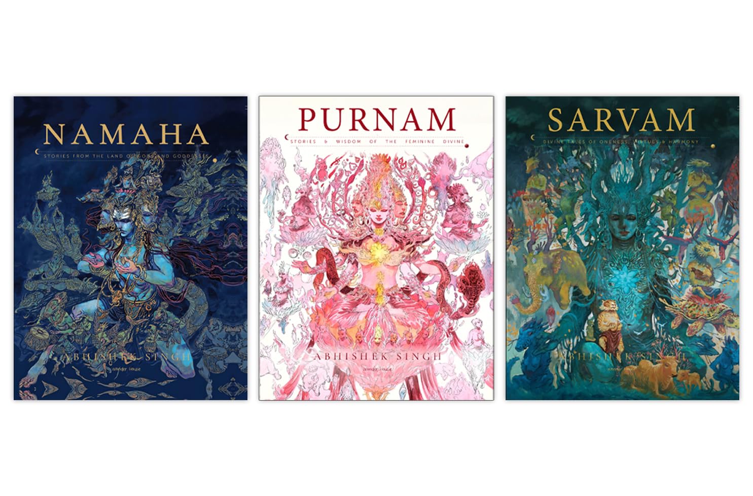 WISDOM STORIES FROM INDIAN MYTHOLOGY (NAMAHA, PURNAM, SARVAM)