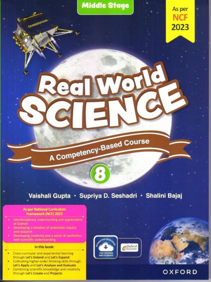 Real World Science Book for Class - 8
