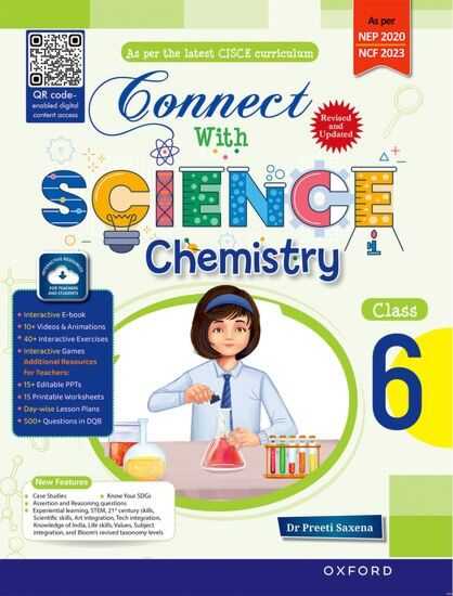 Connect with Science Chemistry (CISCE Edition) Book for Class 6
