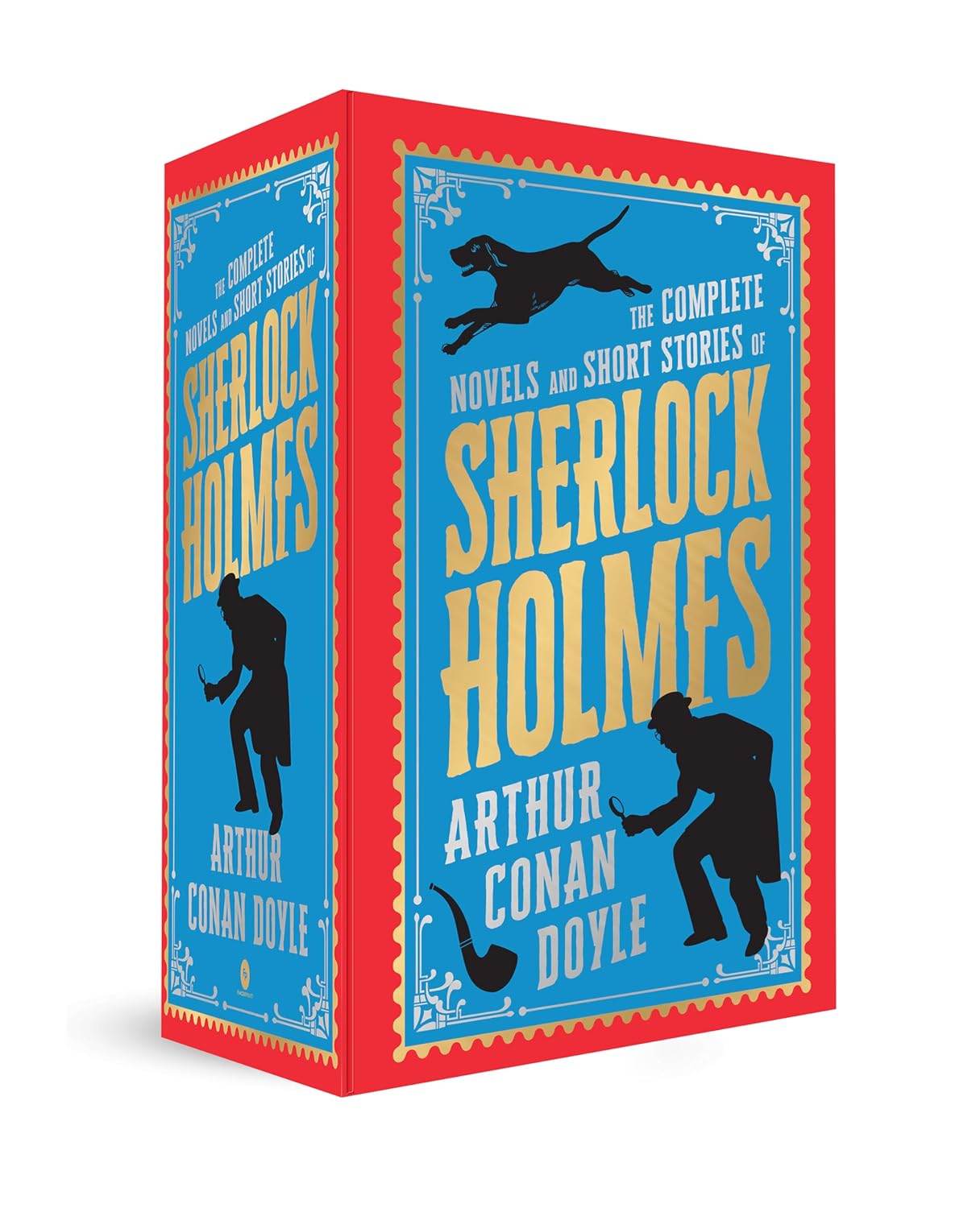 THE COMPLETE NOVEL AND SHORT STORIES OF SHERLOCK HOLMES (DELUXE HARDBOUND EDITION)
