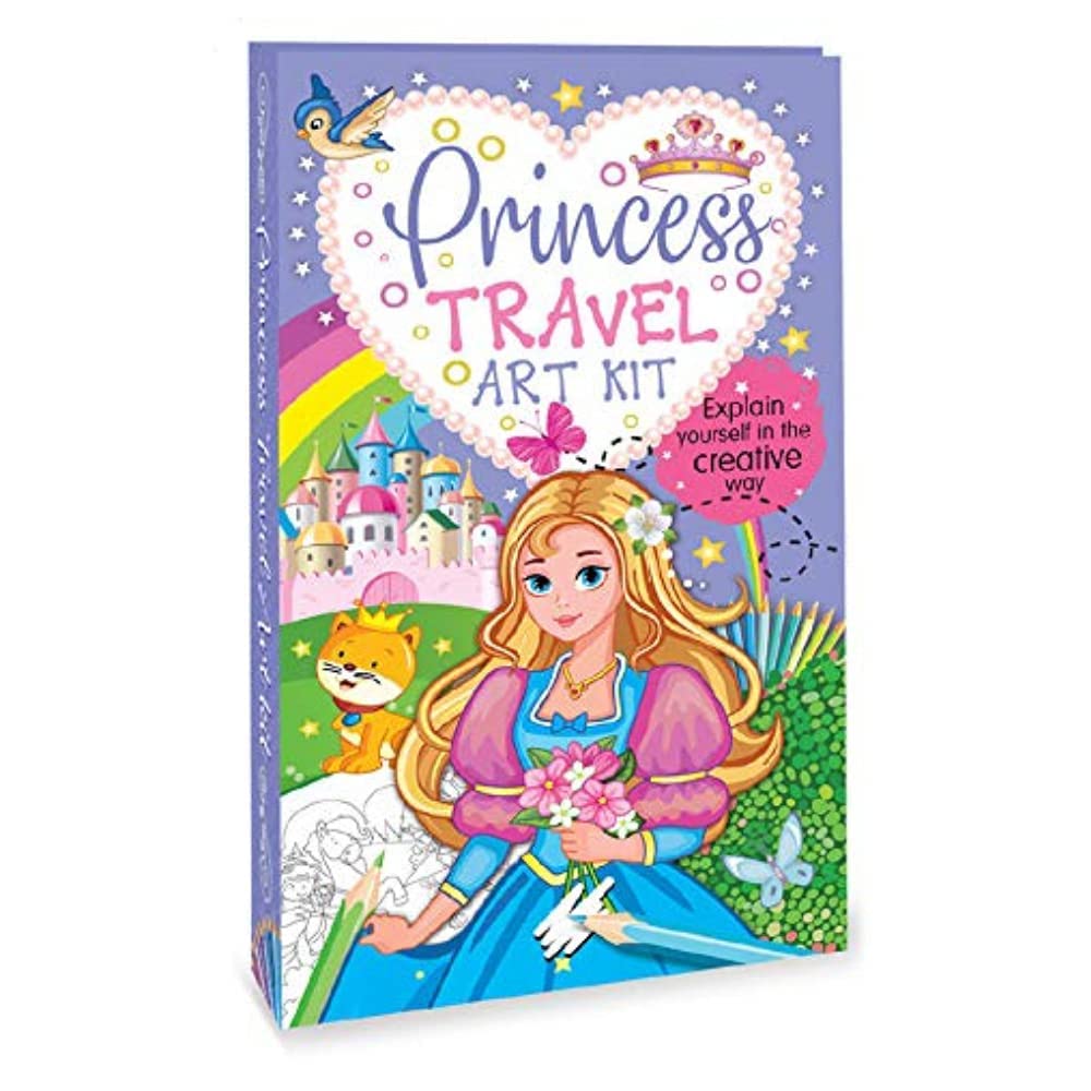 PRINCESS TRAVEL ART KIT