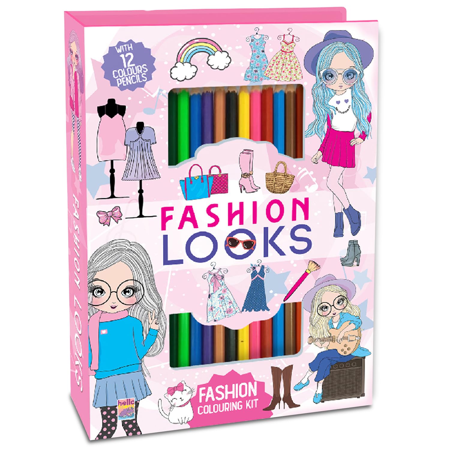 FASHION LOOKS - COLOURING KIT