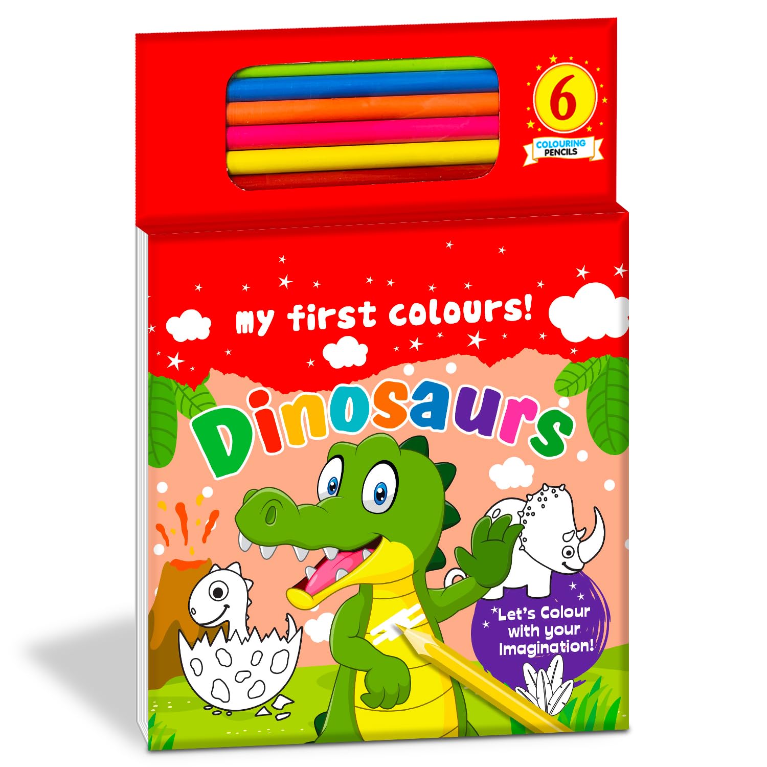MY FIRST COLOURS! - DINOSAURS