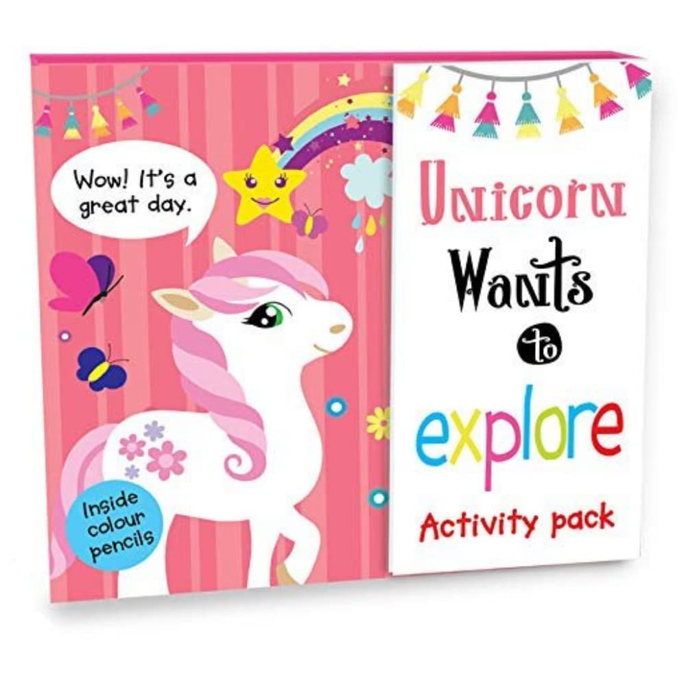 UNICORN WANTS TO EXPLORE - ACTIVITY PACK