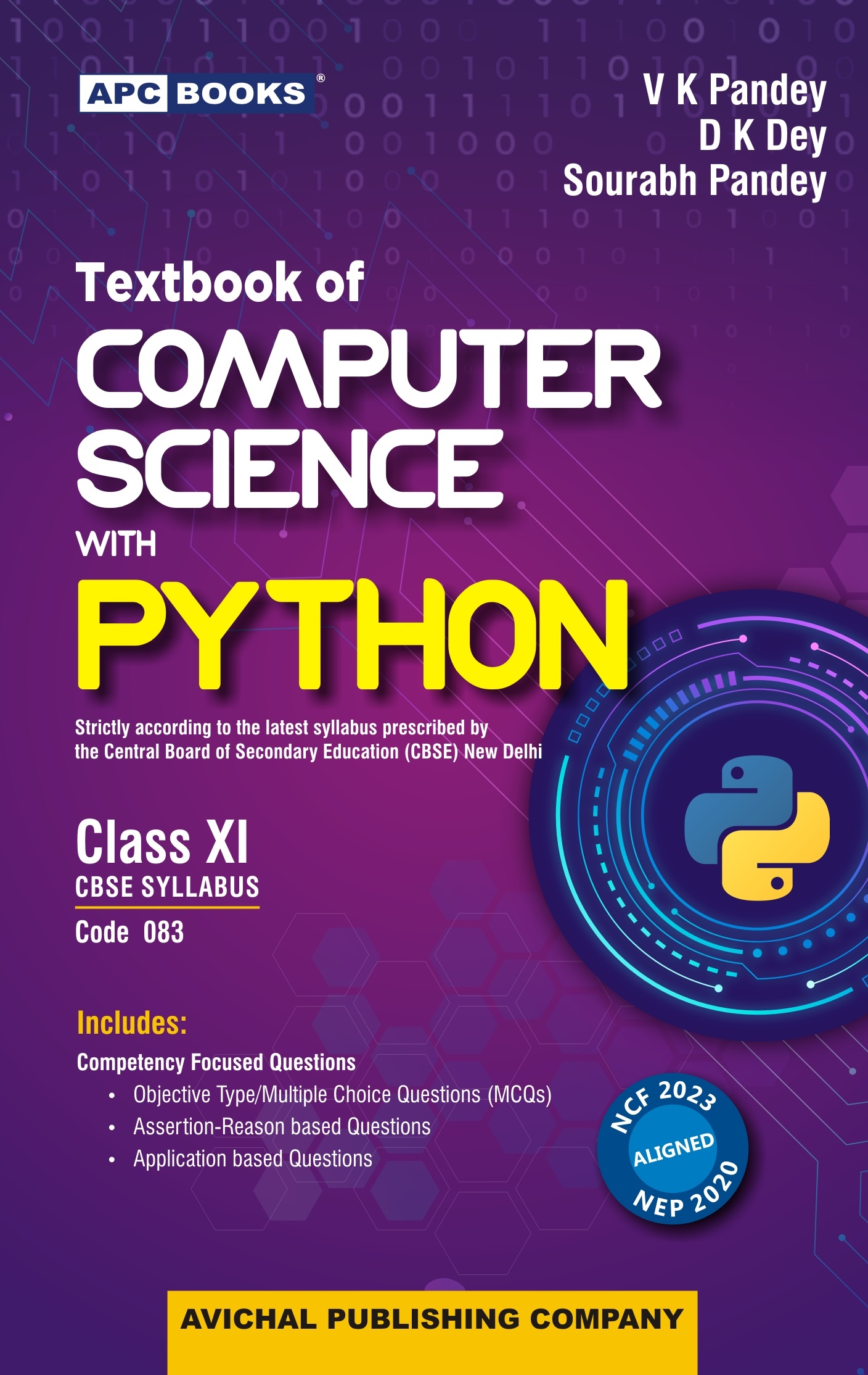 Textbook of Computer Science with Python Class- XI