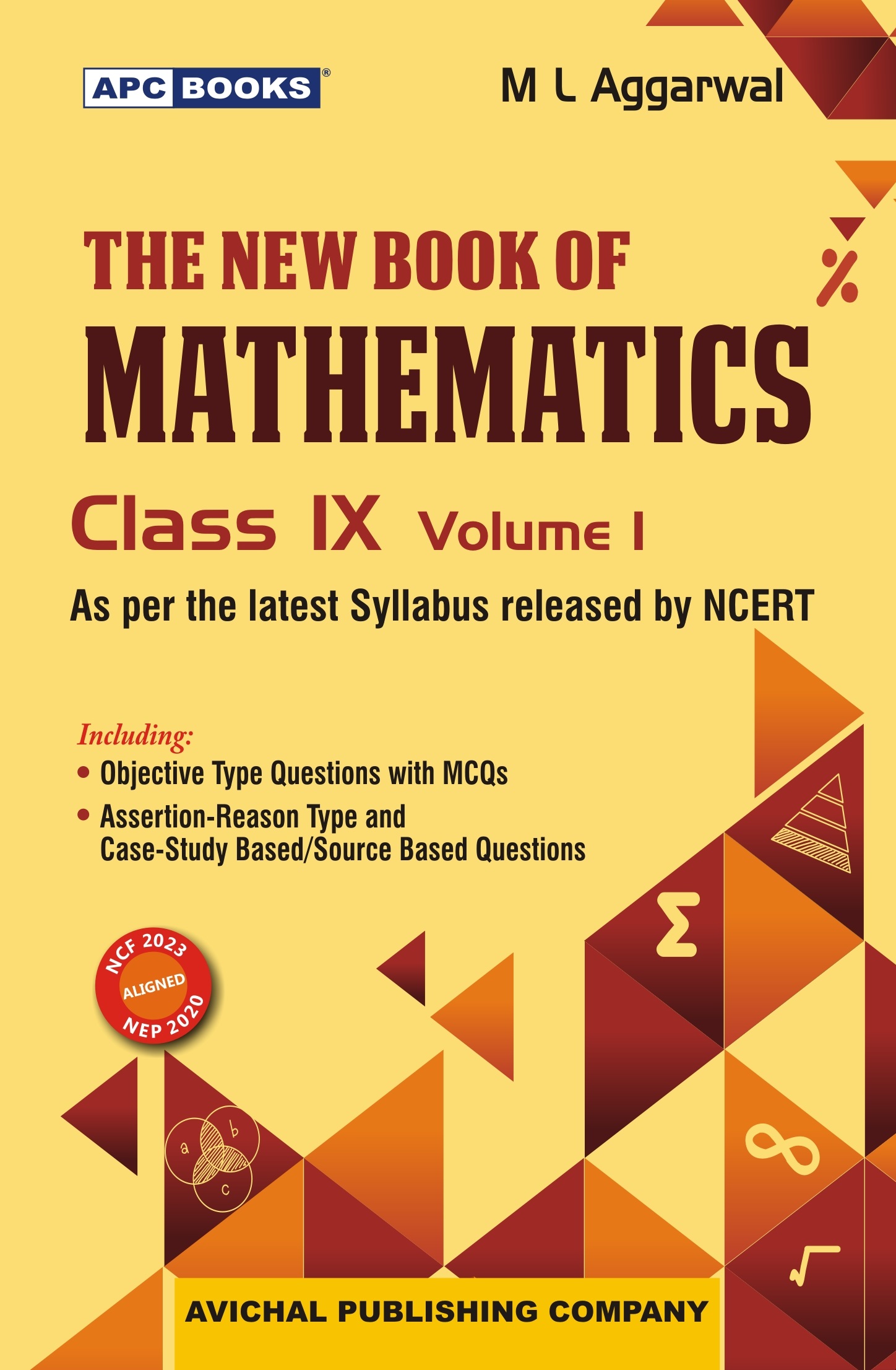 The New Book of Mathematics Vol- I Class-IX