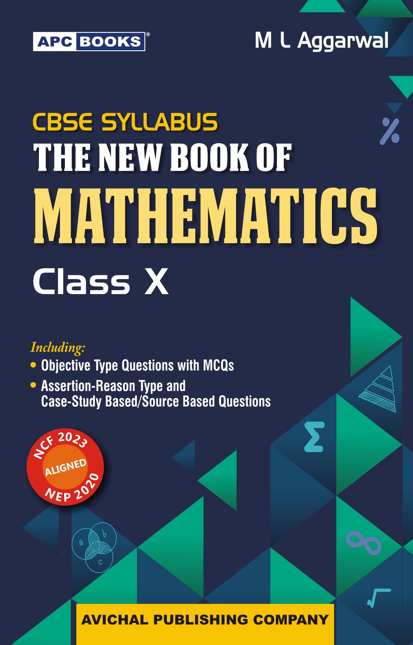 THE NEW BOOK OF MATHEMATICS- X