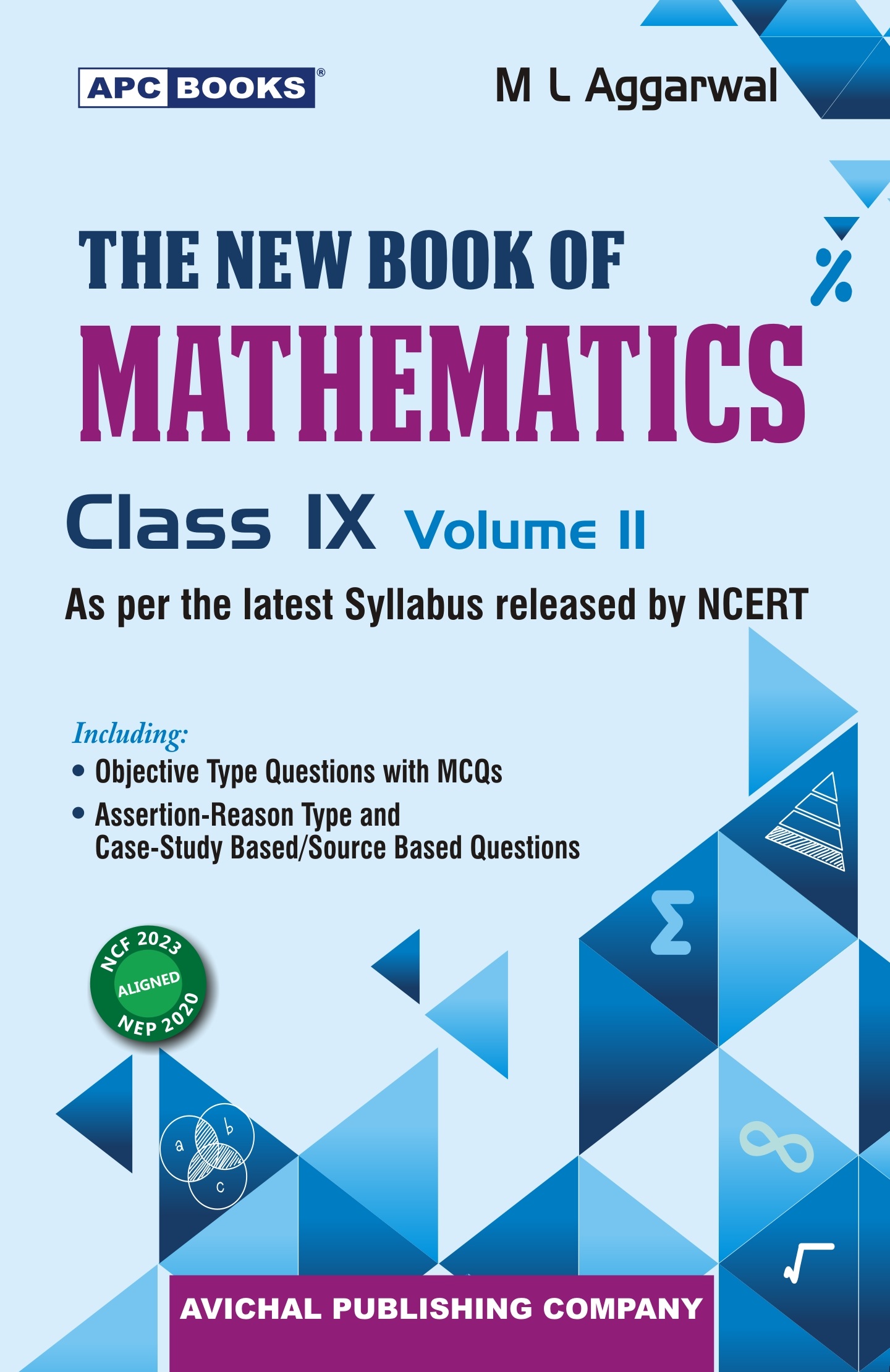 THE NEW BOOK OF MATHEMATICS VOL- II CLASS-IX