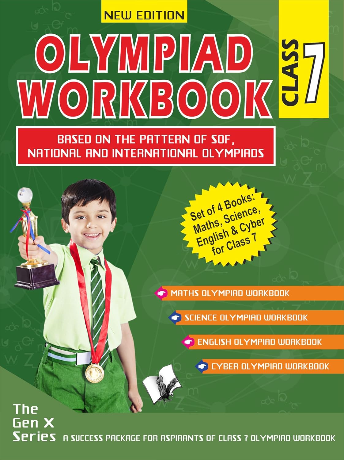 OLYMPIAD WORKBOOK VALUE PACK CALSS 7 (4 BOOK SET)