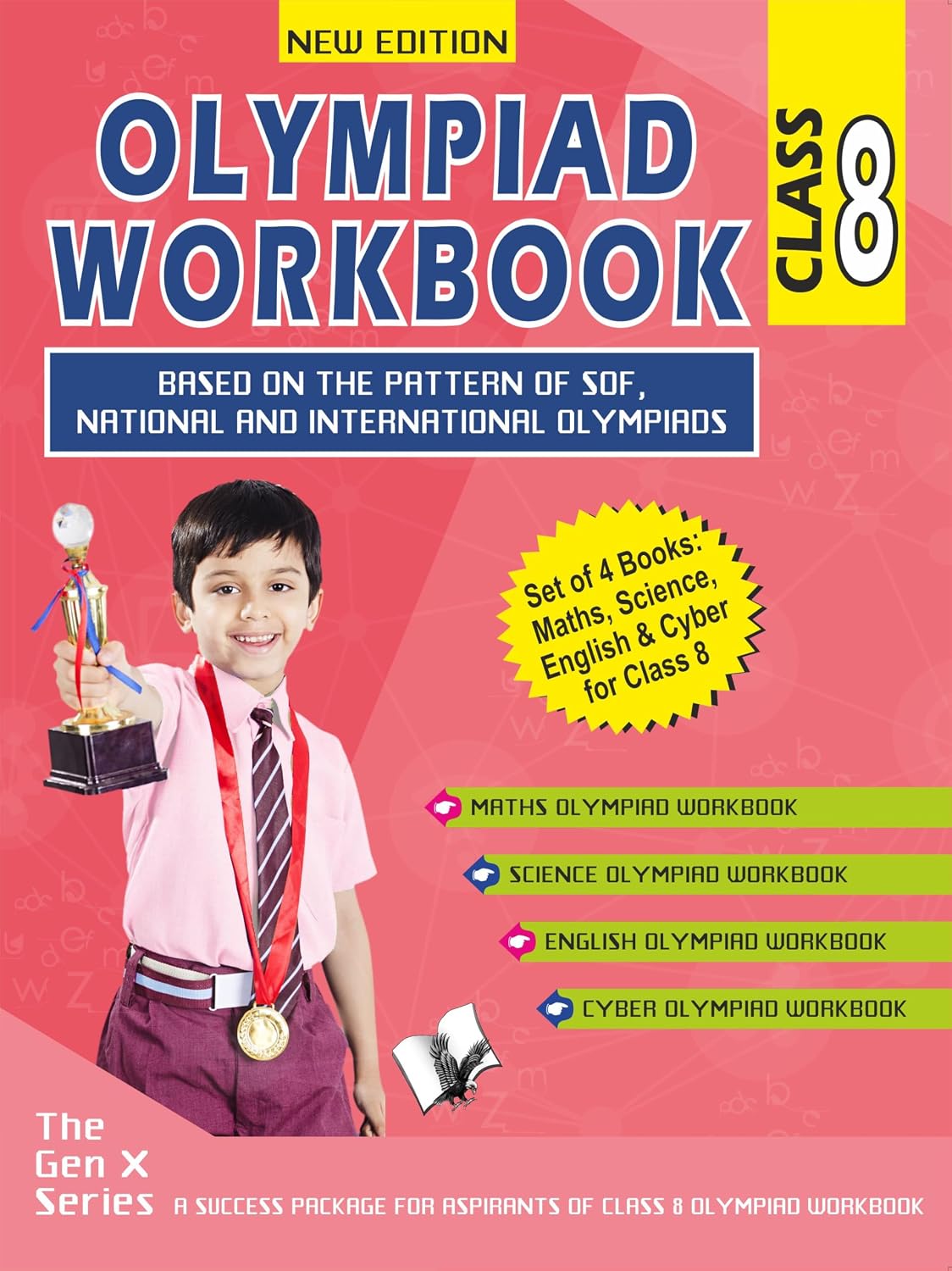 OLYMPIAD WORKBOOK VALUE PACK CALSS 8 (4 BOOK SET)