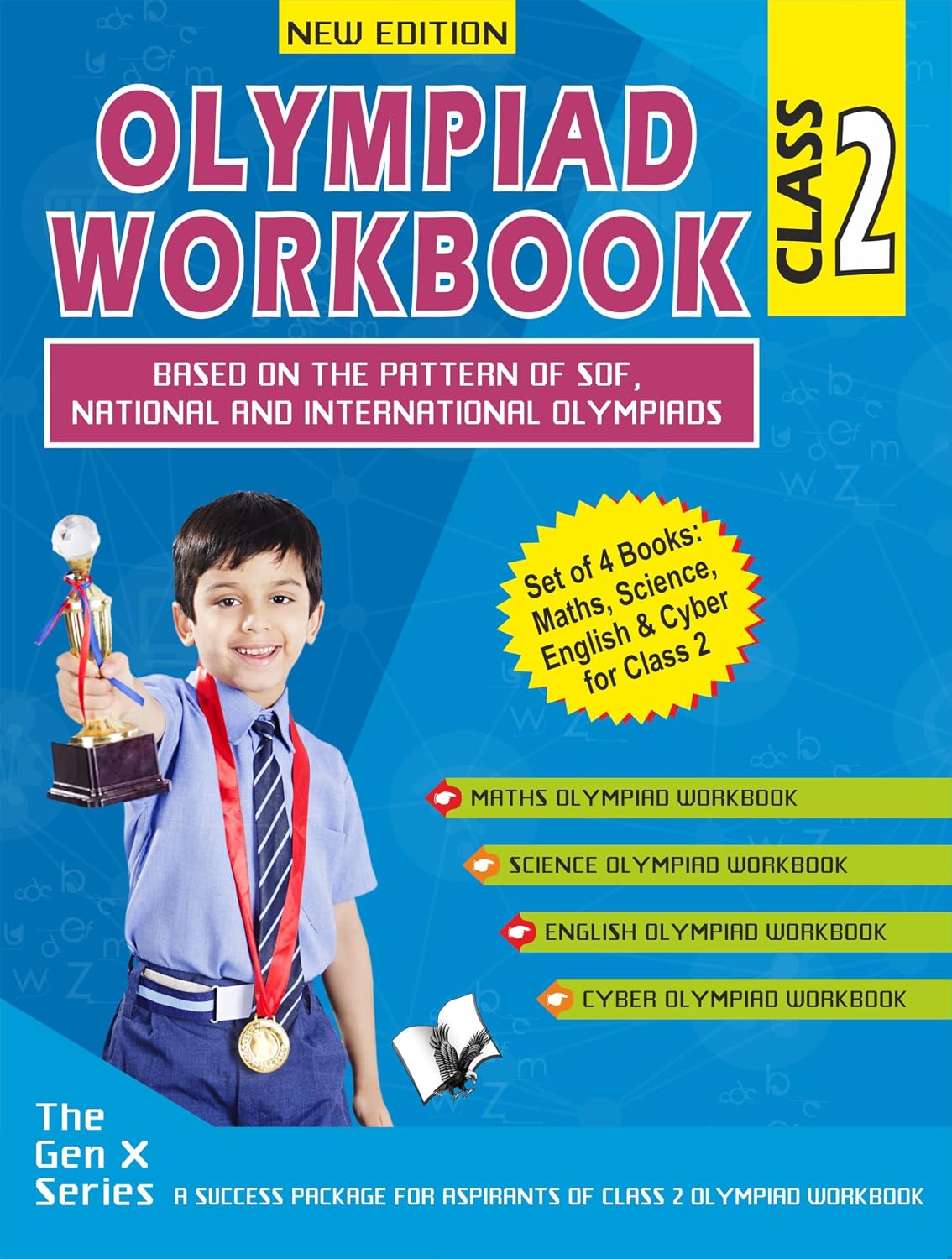 OLYMPIAD WORKBOOK VALUE PACK CALSS 2 (4 BOOK SET)