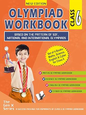 Olympiad Workbook Value Pack Calss 6 (4 Book Set)