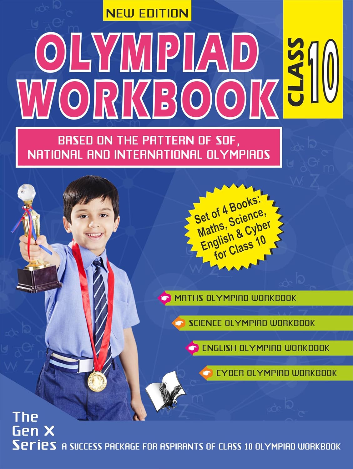 OLYMPIAD WORKBOOK VALUE PACK CALSS 10 (4 BOOK SET)