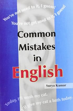 COMMON MISTAKES IN ENGLISH