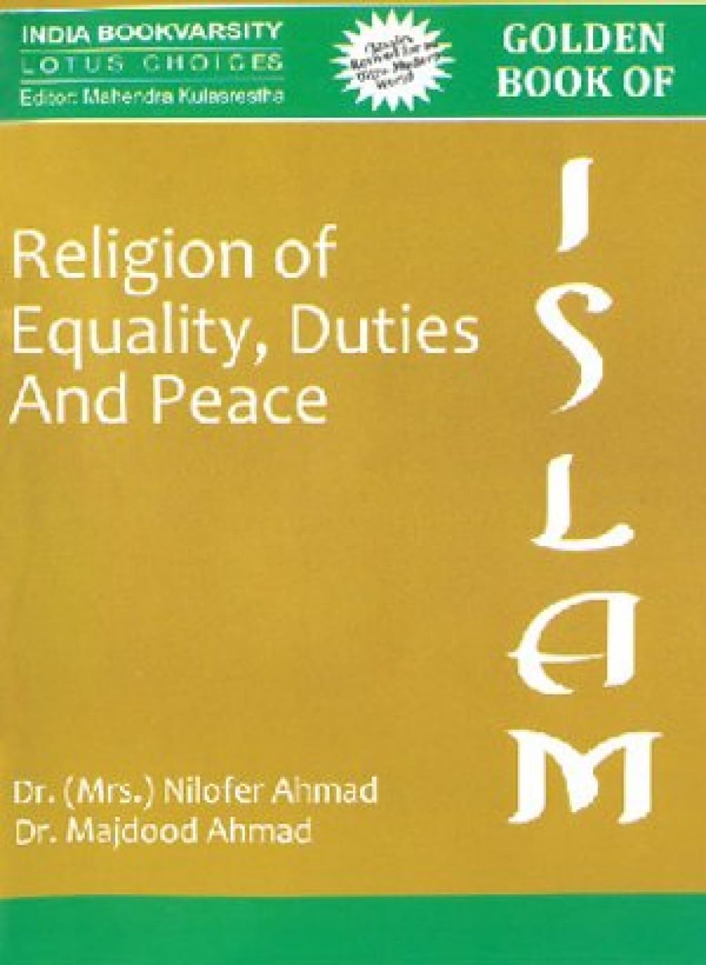THE GOLDEN BOOK OF ISLAM