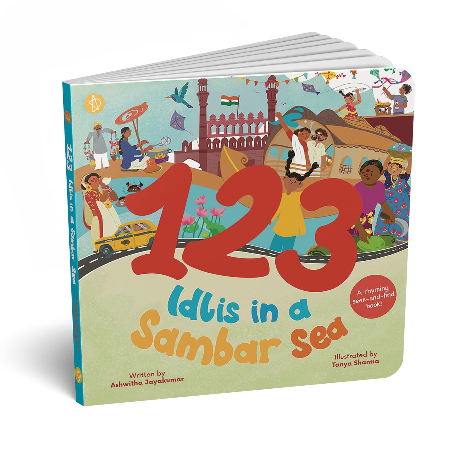 1,2,3 IDLIS IN A SAMBAR SEA