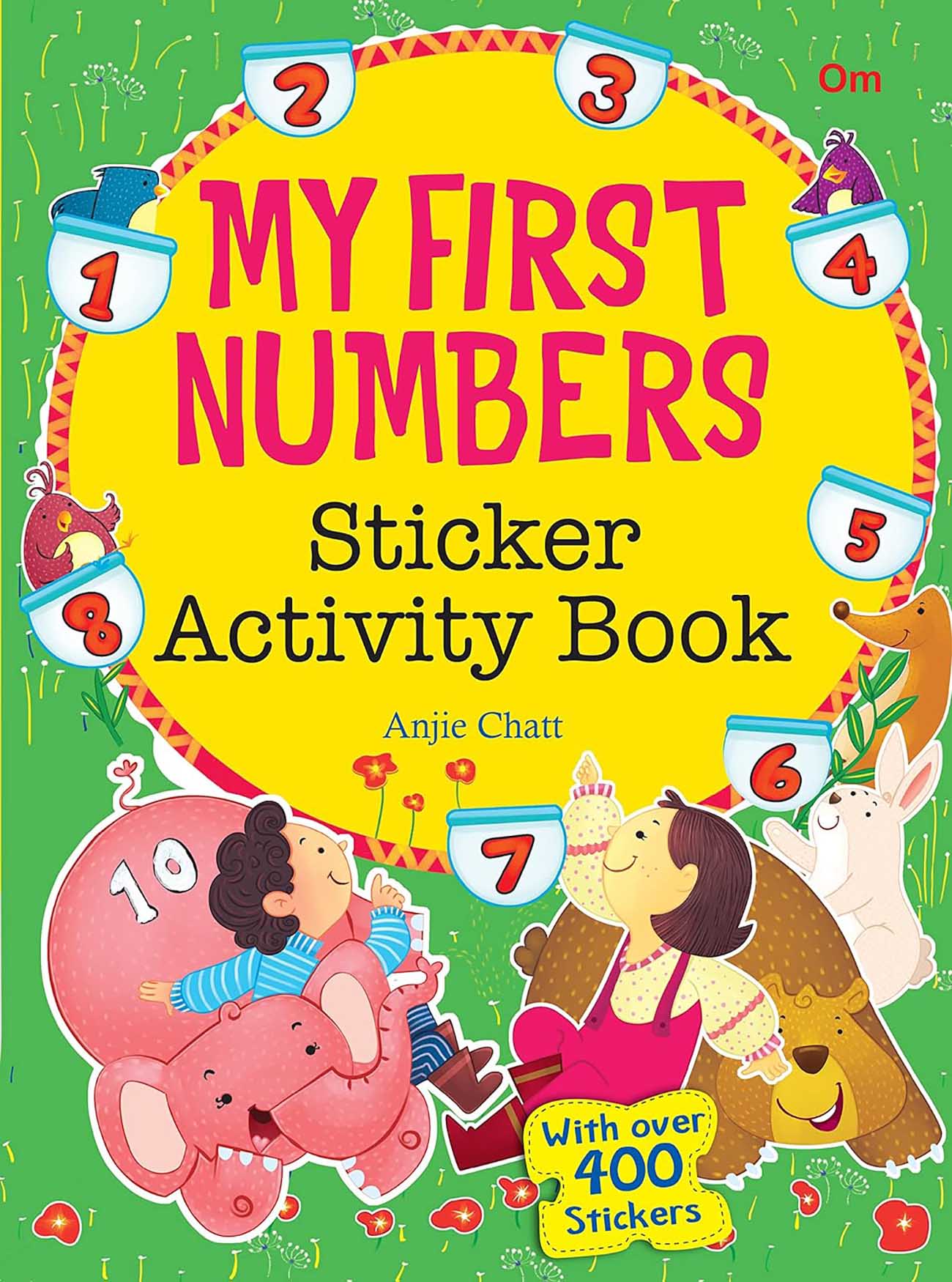 Activity book: My First Numbers Sticker Activity Book - Sticker Book With Over 400 Stickers