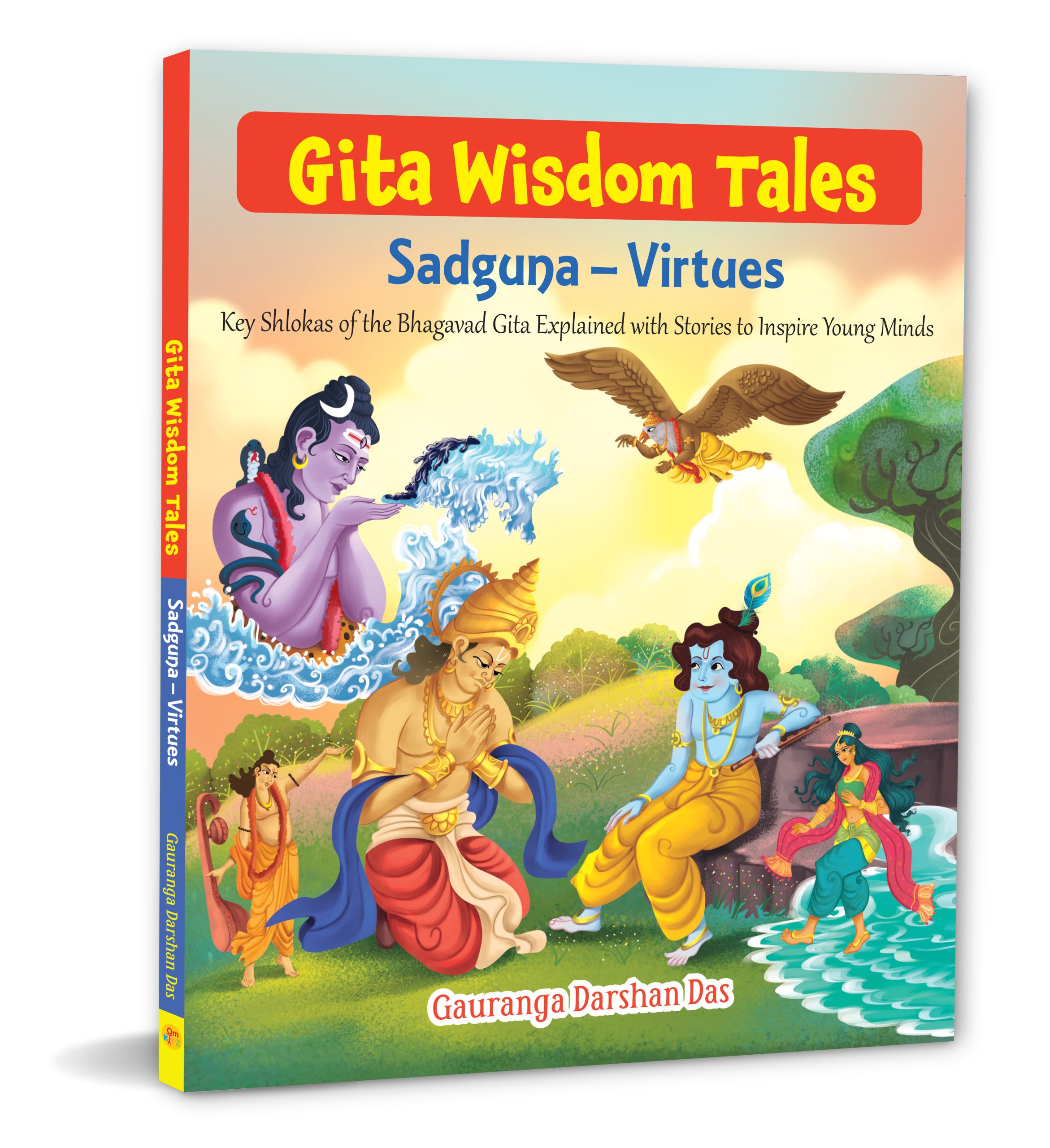 LARGE PRINT Gita Wisdom Tales: Sadguna - Virtues - Key Shlokas of the Bhagavad Gita