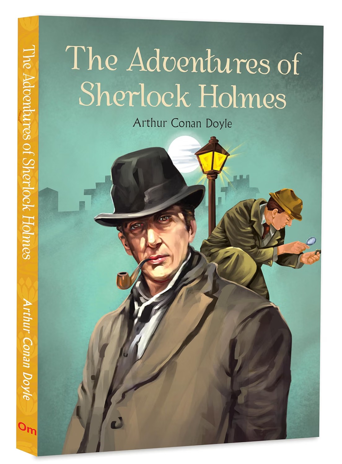 THE ADVENTURES OF SHERLOCK HOLMES - COLORED -  A COLLECTION OF GRIPPING MYSTERIES |