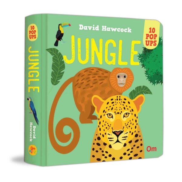 POP-UP JUNGLE: AMAZING 10 POP-UPS FOR THE YOUNG ONES – POP UP BOARD BOOK FOR CHILDREN – CHILDREN AGE 3 – 5 YEARS (3D POP-UP BOOK)