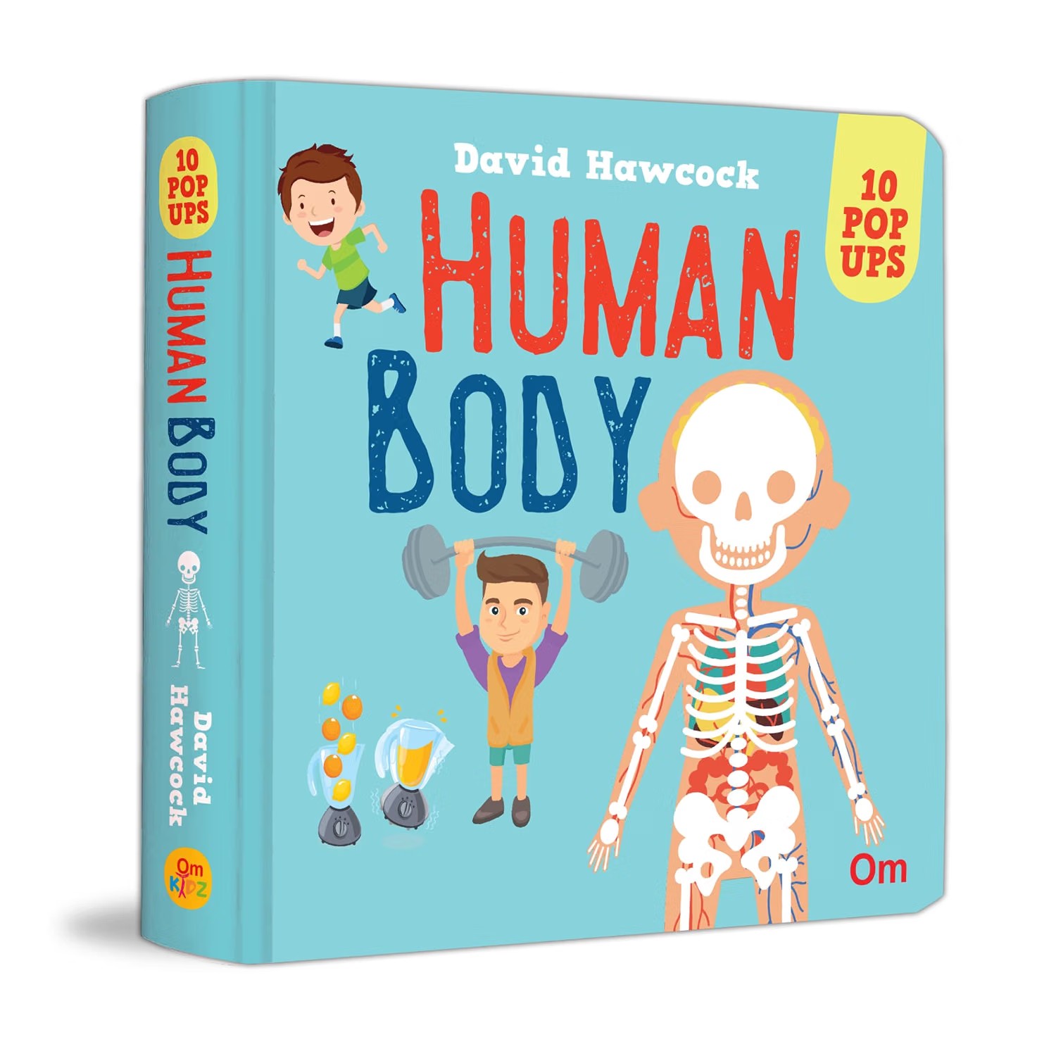POP-UP HUMAN BODY: AMAZING 10 POP-UPS FOR THE YOUNG ONES – POP UP BOARD BOOK FOR CHILDREN – CHILDREN AGE 3 – 5 YEARS (3D POP-UP BOOK)