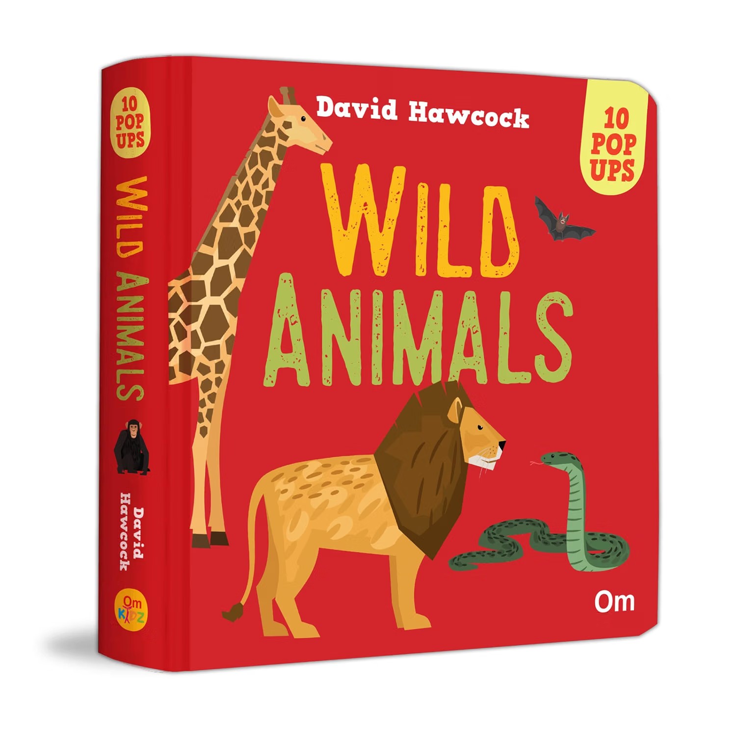 POP-UP WILD ANIMALS: AMAZING 10 POP-UPS FOR THE YOUNG ONES – POP UP BOARD BOOK FOR CHILDREN – CHILDREN AGE 3 – 5 YEARS (3D POP-UP BOOK)