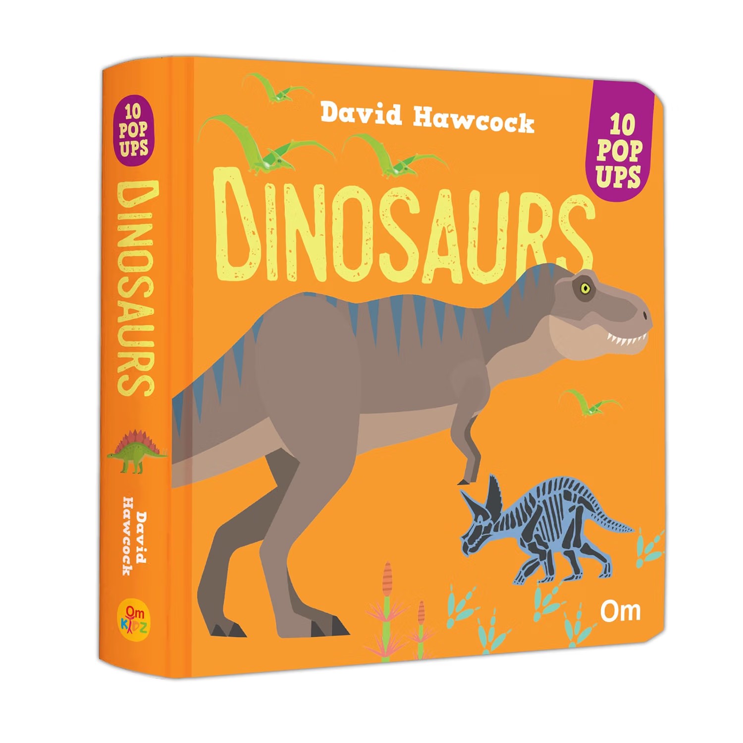 POP-UP DINOSAURS: AMAZING 10 POP-UPS FOR THE YOUNG ONES – POP UP BOARD BOOK FOR CHILDREN – CHILDREN AGE 3 – 5 YEARS (3D POP-UP BOOK)