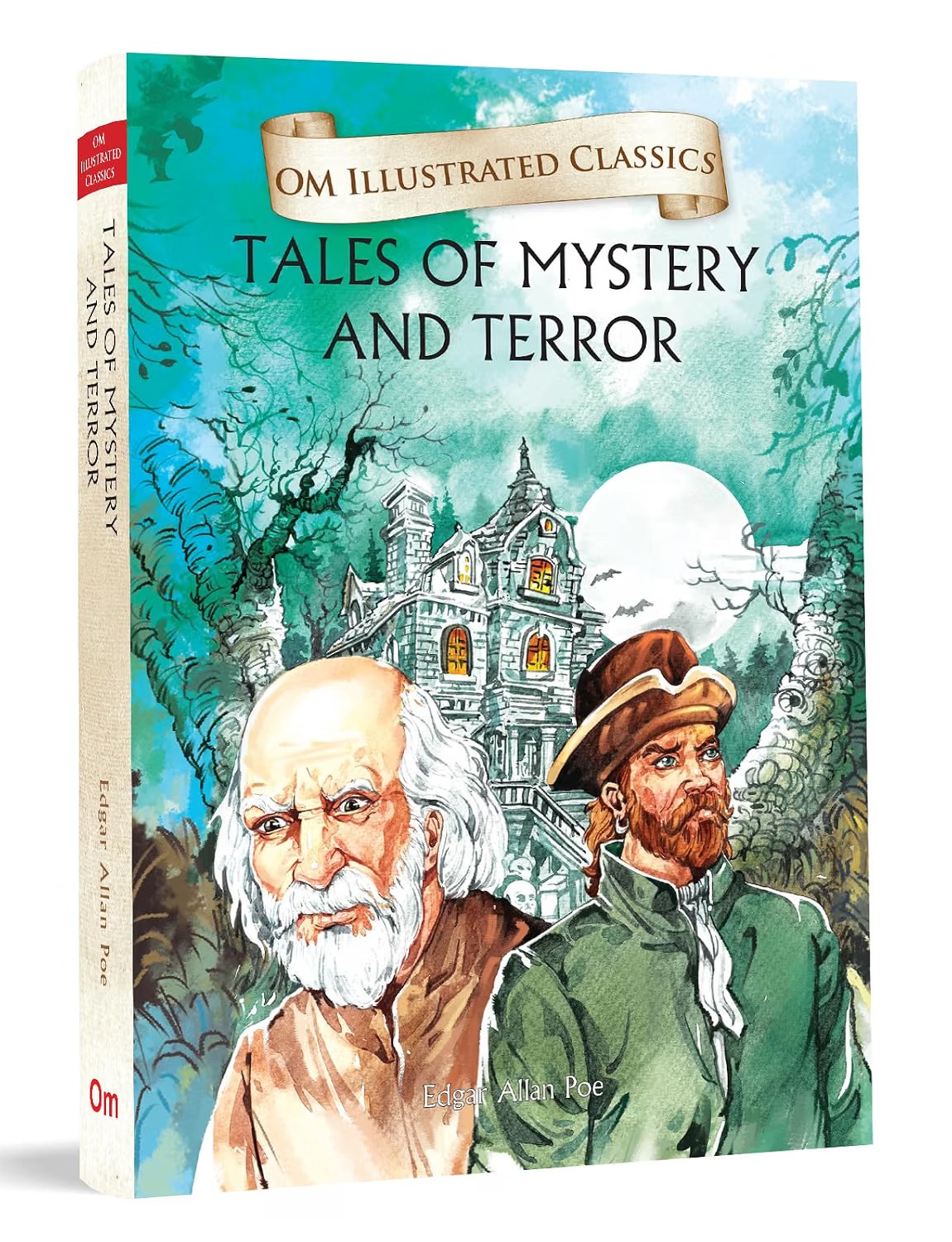 Children Classics - Tales of Mystery and Terror - Illustrated Abridged Classics with Practice Questions (Om Illustrated Classics for Kids)