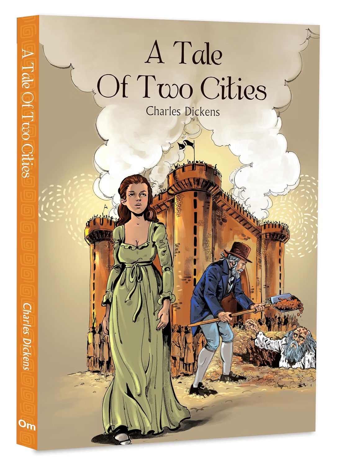 A TALE OF TWO CITIES BY CHARLES DICKENS – COLORED -  AN EXTRAORDINARY SAGA OF LOVE