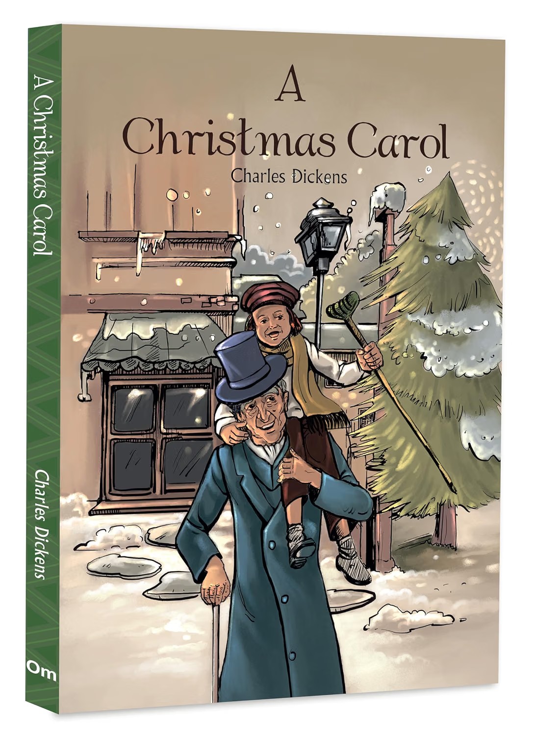 A CHRISTMAS CAROL BY CHARLES DICKENS - COLORED -  A TIMELESS CLASSIC OF REDEMPTION