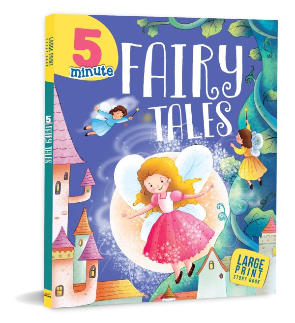 5 MINUTE FAIRY TALES LARGE PRINT (PAPER BACK)