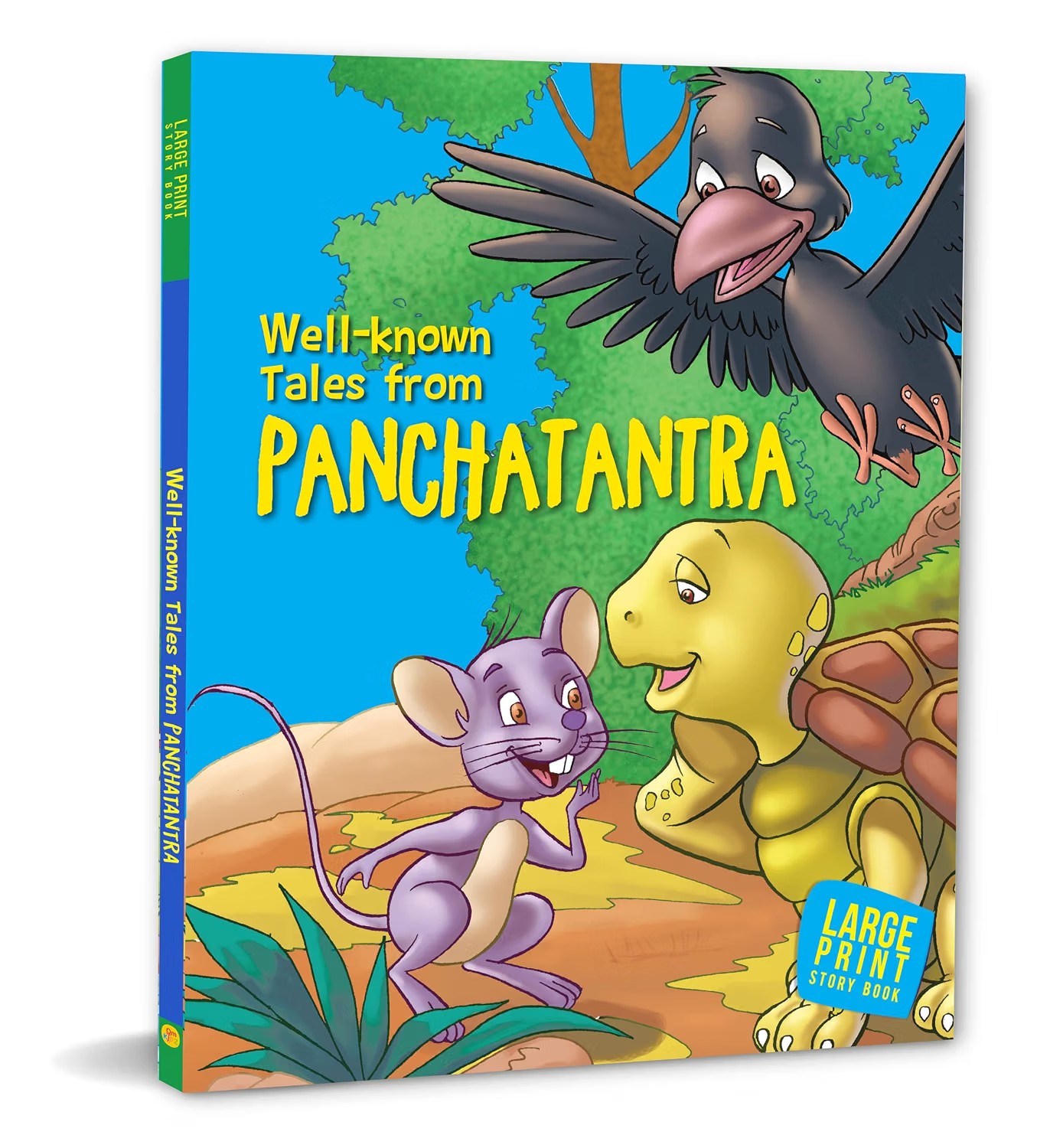LARGE PRINT STORY BOOK : WELL-KNOWN TALES FROM PANCHATANTRA - STORY BOOK