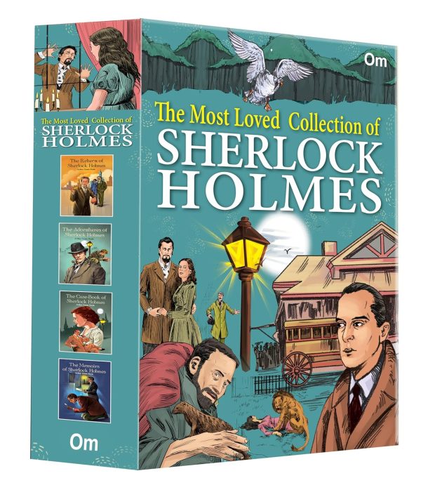 THE MOST LOVED COLLECTION OF SHERLOCK HOLMES (4 BOOK BOX SET)