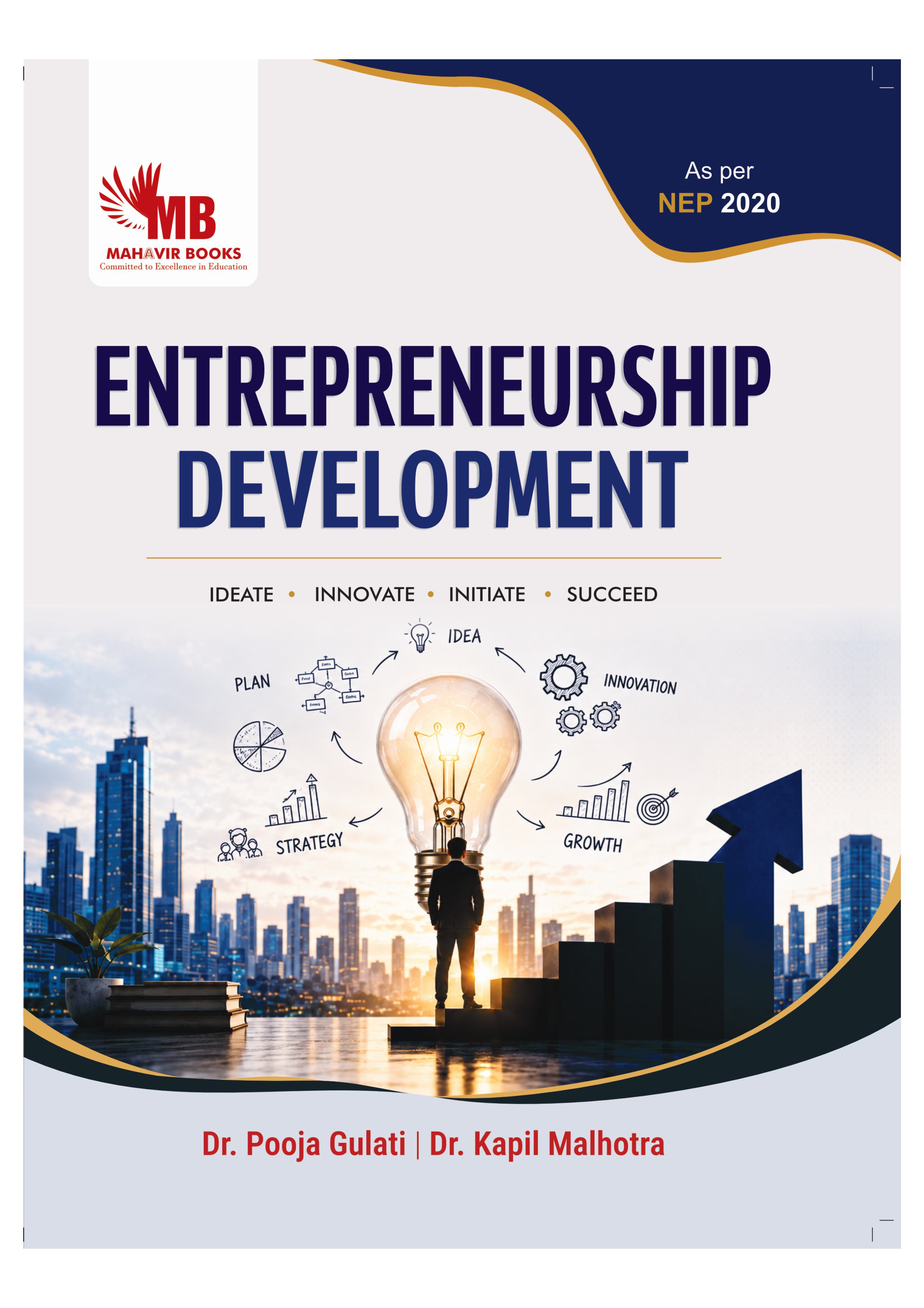 ENTREPRENEURSHIP DEVELOPMENT